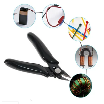 1 бр. диагонални клещи Електрически кабели, ножица за кабел, режещи странични ножици, клещи за източване на аликатных кабели, ръчни инструменти
