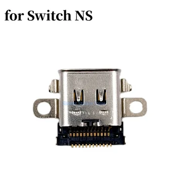 10 бр. Порт за зареждане на конзолата Nintendo Switch NS Порт за зареждане Конектор за захранване Type-C Гнездото на зарядното устройство за аксесоари NS