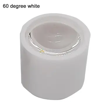 10шт 14,5 мм Оптичен PMMA Led Обектив Рефлектор Коллиматор 10 градуса или 60 Градуса Черен или Бял Титуляр за Led Емитер с мощност 1 W, 3 W, 5 W