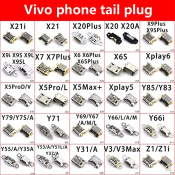 2 бр. Конектор Micro USB За VIVO Y35A Y55/A Y69 X21i X20/X9/X6Plus Xplay6 X5pro/L X7 X7Plus V3 MAX USB конектор за телефон