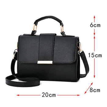 2023 Годишната модерна дамска чанта, Кожени Чанти, чанта през рамо от изкуствена кожа, малки чанти през рамо с клапа за жени, дамски Чанти-незабавни посланици