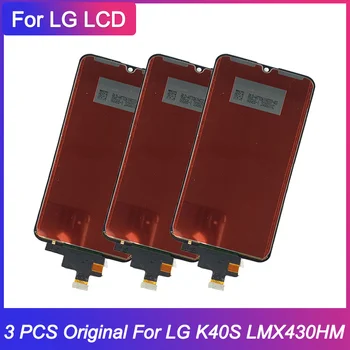 3 ПРЕДМЕТ, 100% Тест на LCD-дисплей на LG K40S X430, сензорен Дисплей, Дигитайзер, Подмяна на Компоненти за LG K40S LCD LM-X430 X430EMW LCD