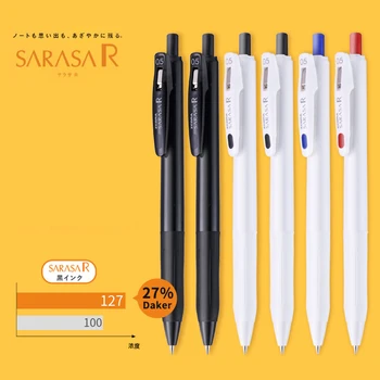 6шт Япония ZEBRA SARASA Изключителна дръжка унисекс JJ29 0,4 мм/0.5 mm Студентски аксесоари