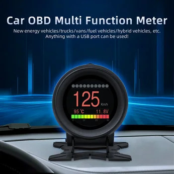 A205 OBD2 автомобилният цифров скоростомер OBD бордови компютър Кола дисплей Сензор за OBD HUD-Head Up Дисплей, Сензор за скорост на движение на