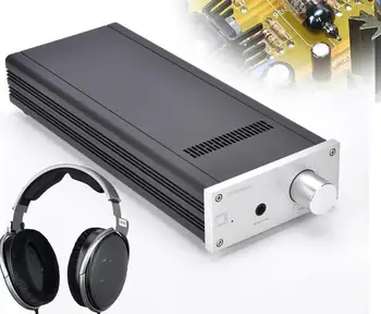 BRZHIFI Audio E100 Клиенти Усилвател за слушалки с профан-верига, тенис на стереозвук, усилвател за уши, домашно кино, Hi-Fi