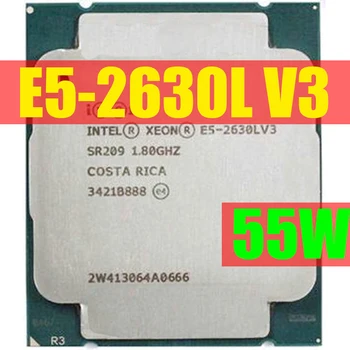 E5-2630LV3 Оригиналния cpu Intel Xeon OEM версия E5 2630LV3 8 CPU ядра е 1.80 Ghz 20 MB 22 нм LGA2011-3 Процесора E5 2630L V3 LGA2011-3
