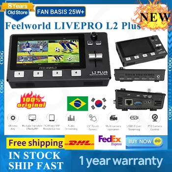 Feelworld LIVEPRO L2 Plus Видеомикшер с докосване на екрана от 5.5 