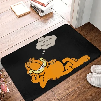 Gar-field Сладък котка, нескользящий мат хол, весел килим за пода, добре дошли мат, интериор на спалня