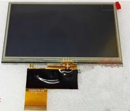 INNOLUX 5,0-инчов TFT LCD GPS MP4 Екран със сензорен панел AT050TN33 V. 1 32000579-00 WQVGA 480 (RGB) * 272