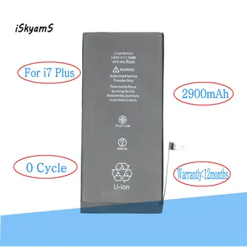 iSkyamS 1x 2900 mah 0 подмяна на литий-полимер батерия с нулев цикъл за iPhone 7Plus 7+ 7 Plus на акумулаторни батерии