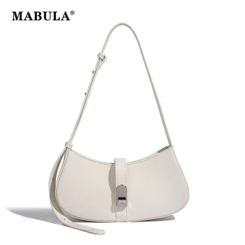 MABULA, обикновена дамска чанта през рамо, прост дизайн, ежедневен дамски чанта през рамо, малка мека чанта-тоут от изкуствена кожа за телефон
