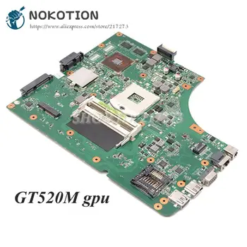 NOKOTION дънна Платка За Лаптоп Asus K53S X53S A53S K53SV REV 2,3 PC Основна Такса HM65 DDR3 GT520M Безплатен графичен процесор