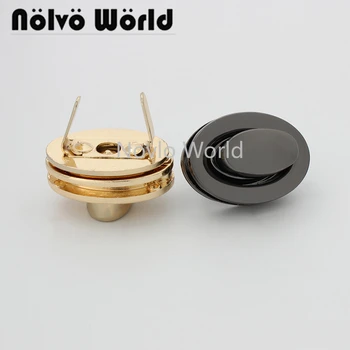 Nolvo World 2-10 броя, 5 цвята, 29*21 мм, завъртане и заключване, фабрична цена, атрактивна дамска чанта, метална чанта, метал заключване