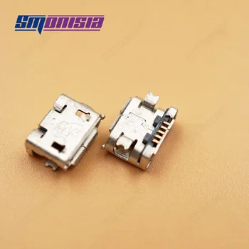 Smonisia 100 бр. нов конектор Micro USB Порт за зареждане за Nokia Замяна USB изход