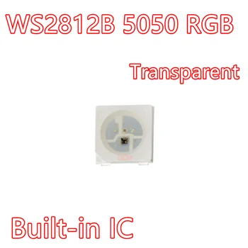 WS2812B 5050 RGB LED Адресируеми програмируеми пиксели led чип светлинните мъниста WS2812 пълноцветен Dream Color LED DC5V