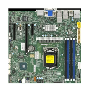 X12SCZ-TLN4F за процесора Supermicro 10-то поколение i9/i7/i5/i3 LGA-1200 ПИН W-480E DDR4-2933MHZ Добре тестван преди да изпратите