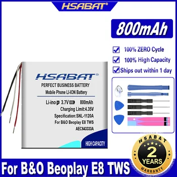 Батерия HSABAT AEC643333A 800 mah батерия слушалки B & O Beoplay E8 TWS