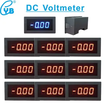 Безплатна Доставка на 10 бр. Волтметър за постоянен ток, DC 0-20 В 200 ДО 500 Източник на захранване DC 5 В Led цифров 0,56 