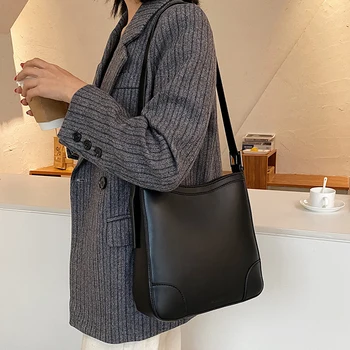 Висококачествена дамска чанта за през рамото от изкуствена кожа, модерен дамски малка чанта през рамо за жените, нови ежедневни дамски чанти-незабавни посланици