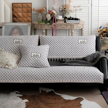 Възглавница за диван от корейски памук в стил Ins, нескользящая тъканно възглавница Four Seasons, проста модни възглавница от скандинавски на кожата