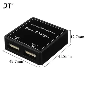 Двойна USB Соларен панел Power Bank 5V 3A Контролер на напрежението на заряд на Регулатор Зарядно 4. 27*4.18*1.27 cm