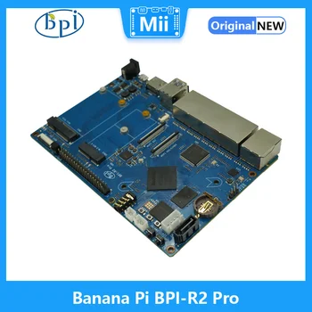 Демонстрационната платка рутер Banana Pi BPI-R2 Pro Rockchip RK3568 с четырехъядерным процесор 16GB eMMC Flash 2G DDR3 с отворен код