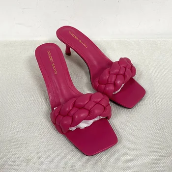 Дизайнер квадратни пръсти, Дамски обувки 