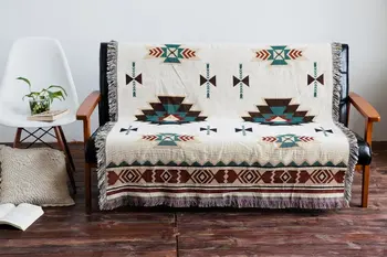 Европейската мека мебел възглавница диванное кърпа Nordic comfort памучен мека мебел плат устойчива на плъзгане геометрия на мека мебел възглавница килим