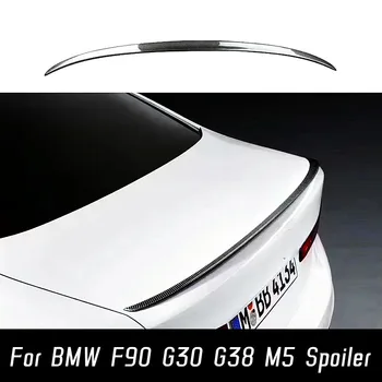За 2016-2022 BMW Серия 5 F90 G30 G38 M5 Стил Благородна Задната част на Капака на Багажника От Настоящето Въглеродни Влакна, Автомобилни Калници, Спойлер с Утиным Опашка