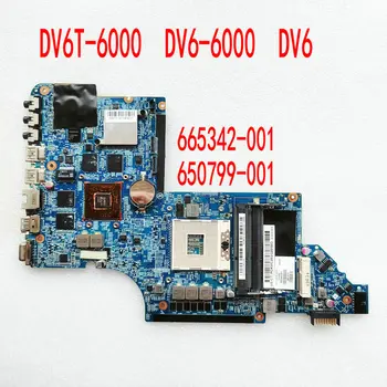 За HP Pavilion DV6T-6000 на разстояние hp pavilion dv6-6000 дънна Платка на лаптоп 665342-001 665342-501 650799-501 650799-001 HM65 HD6770/2G DDR3
