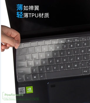 Защитно покритие на клавиатурата на лаптоп от TPU за MSI Prestige 15 A10SC A10/MSI Prestige 14 A10SC A10RB a10ras/Съвременна 15 A10M A10RAS
