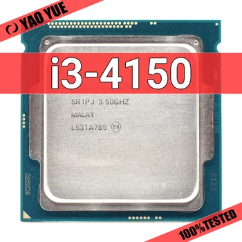 Използван процесор i3-4150, i3, 4150, Processador, двуядрен, четырехпоточный, 3,5 Ghz, 3 М, 54 W, LGA 1150