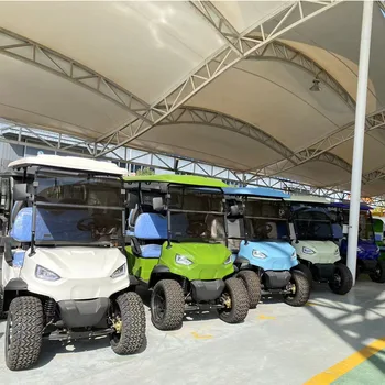 Китай Мини-голф Бъги Цената на Електрическата количка с батерии за продажба на Клубния автомобил бял 4 седалки
