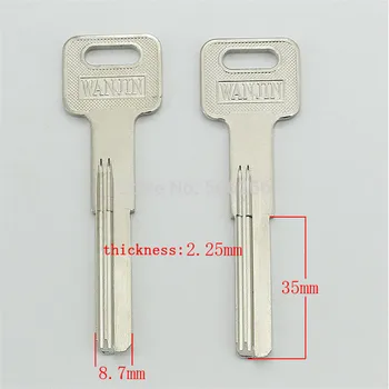 ключ ембриони на едро удължен ваньцзинь десния ключ от вратата на банята празен граждански ключ празен костюм за вертикална машина за рязане на ключове B268