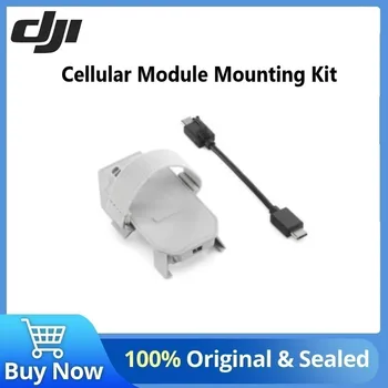 Комплект за монтаж на модул клетъчна комуникация DJI Mini Pro 3 Оригинални аксесоари за надеждно закрепване на Дрона с модула, включително скоба и кабела
