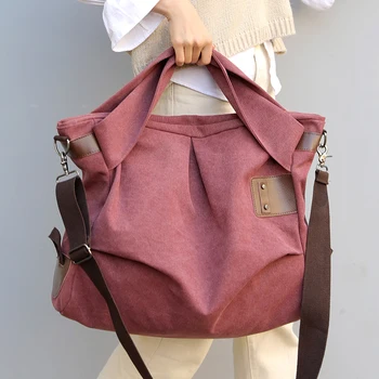 Маркови дамски чанти KVKY, дамски Висококачествена ежедневна Дамска чанта-месинджър, голяма Чанта през рамо, големи чанти холщовые