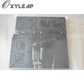 Матиран черен led за монтаж на печатна платка, led алуминиева основна плоча, материал на печатната платка на прототип на 2 мм