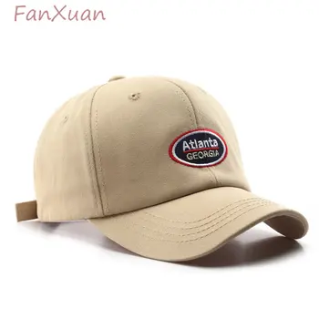 Мъжка бейзболна шапка 2023, Нова мода, бродерия на буквите върху етикетите, Лятна шапка за жени, памучен солнцезащитная шапка, ежедневни градинска шапка