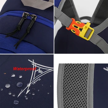 Нов 25-литров альпинистский водоустойчива раница, мъжки спортни чанти за катерене, унисекс, туристически раници, Туристическа чанта за мъже
