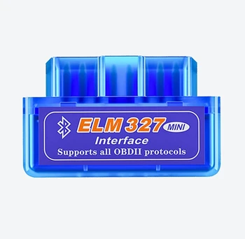 Нов ELM327 подходящ за двухрежимного автоматично откриване на неизправности на автомобила Mini V2.1 Bluetooth 5.0 OBD Bluetooth