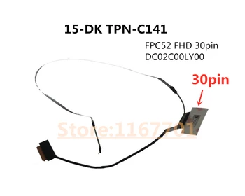 Нов LCD/led кабел за лаптоп HP Omen 15-DK 15T-DK TPN-C141 L61337 L56912-001 DC02C00LY00 DC02C00LZ00 FHD 30pin/4K UHD 40pin