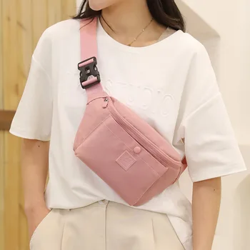 Нова мода нагрудная чанта INS за жени, модни проста поясная чанта за отдих, водоустойчив парични регистър чанта за телефон