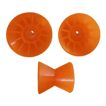 Носната валяк за лодка ремарке, Лесна инсталация, издръжлив формованный оранжево 3,5 