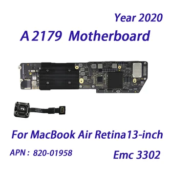 Оригиналната дънна Платка За Macbook Air Retina A2179 Logic Board С Touch ID i3, i5 8g 128g 256g 500g 2020 Година на Издаване EMC 3302 820-01958