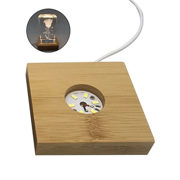 Основата на лампата за творчески цели на led светлинен бижута Ръчна изработка, кристална Топка, Притежателят на Night Li