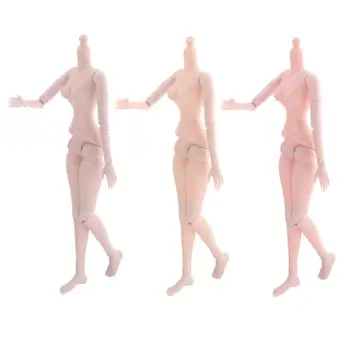 Пластмасова Кукла с шарнирно съединение 1/3, Модел на Женското Тяло - 60 см, 21 Става, Кукла-Момиче - Без глава - 3 цвят на кожата