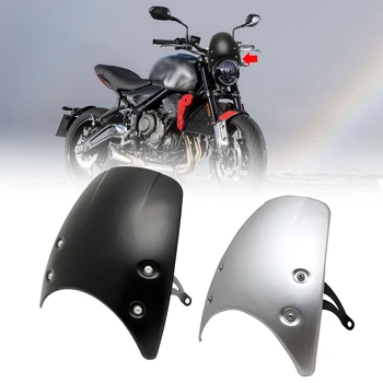 Подходящ За Предното Стъкло Trident 660, Предното Стъкло За мотоциклет Trident660 2021 2022, Алуминиев Ветрозащитный Екран, с Дефлектор за монтиране на стена