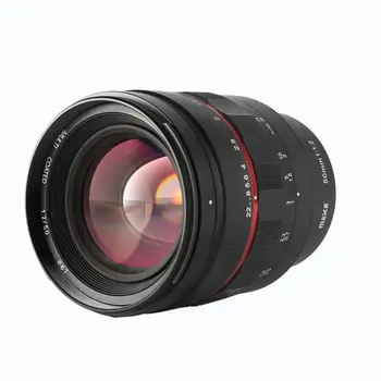 Полнокадровый обектив Meike 50mm F1.2 с ръчно фокусиране и голяма бленда за Sony E-Mount/ Фотоапарат Nikon Z mount/Canon EF/ RF Mount A6300