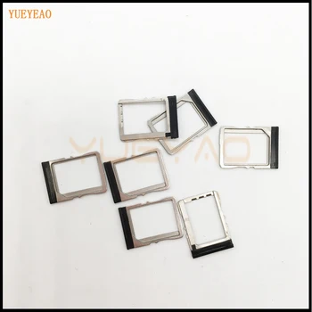 Притежателят на тавата за sim-карти YUEYAO за HTC One Mini M4 610e Подмяна на слота за четене тави за SIM карти черен Бял