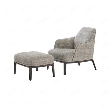 Произведено по поръчка стол за почивка в италиански стил, е много просто, дизайнерско кресло в бесшумном стил, италиански стол-диван по поръчка